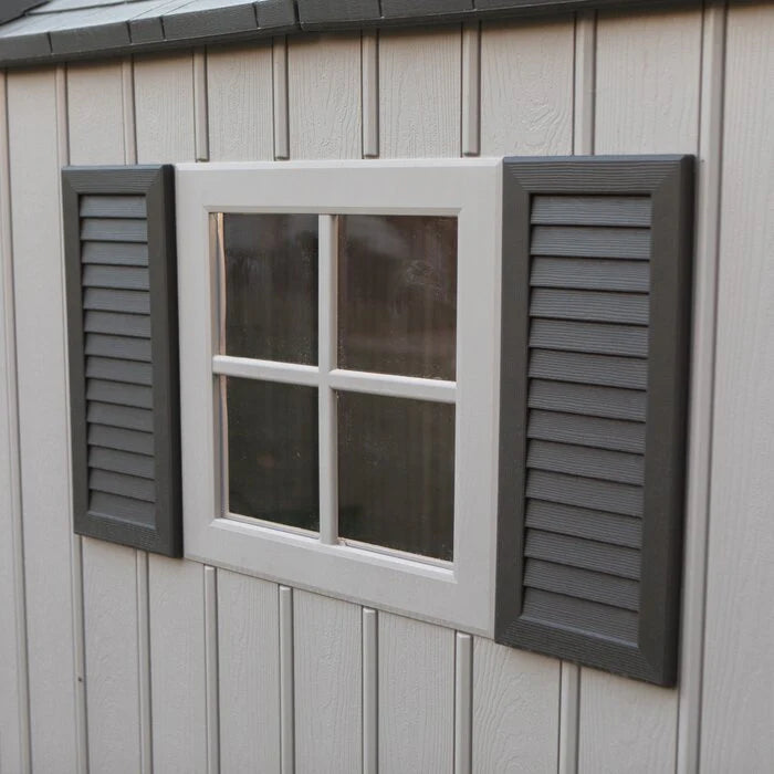2025 12.5 ft. W 8 ft. D Plastic Storage Shed
