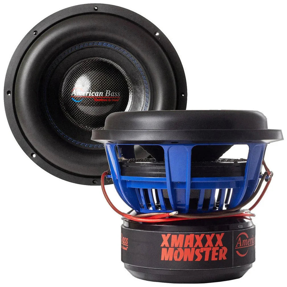 American Bass 12" Woofer 3500W RMS/7000W Max Dual 2 Ohm Voice Coils - 12XMAX