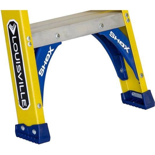 Louisville Ladder 5-Foot Fiberglass Step Ladder,250-Pound Load Capacity,Type I,FS2005