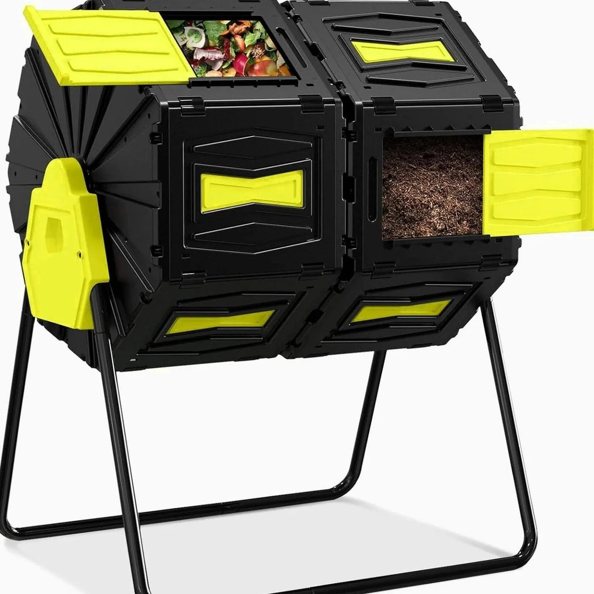 Easy Assemble & Efficient Outdoor Compost Bin 45 Gallon