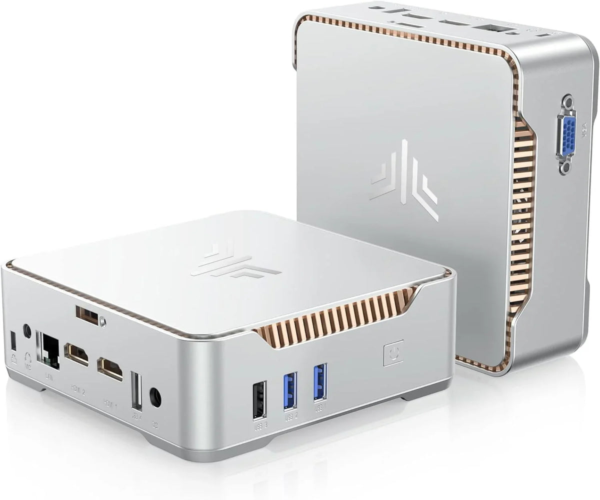 KAMRUI GK3Plus Mini PC, 16GB RAM, 512GB M.2 SSD Mini Computer