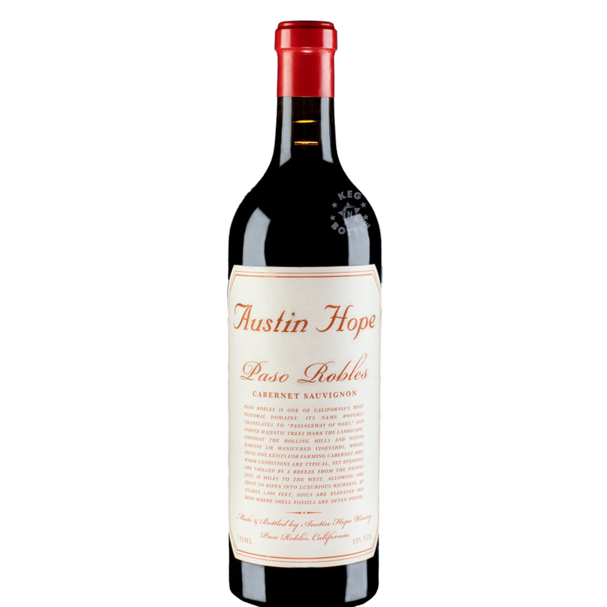 Austin Hope Cabernet Sauvignon 750ml - Paso Robles Wine, 94 Points