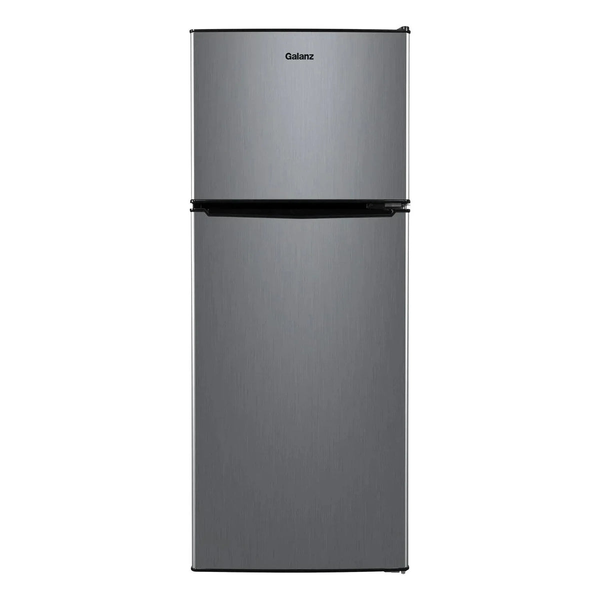 4.6. Cu ft Two Door Mini Refrigerator with Freezer, Stainless Steel