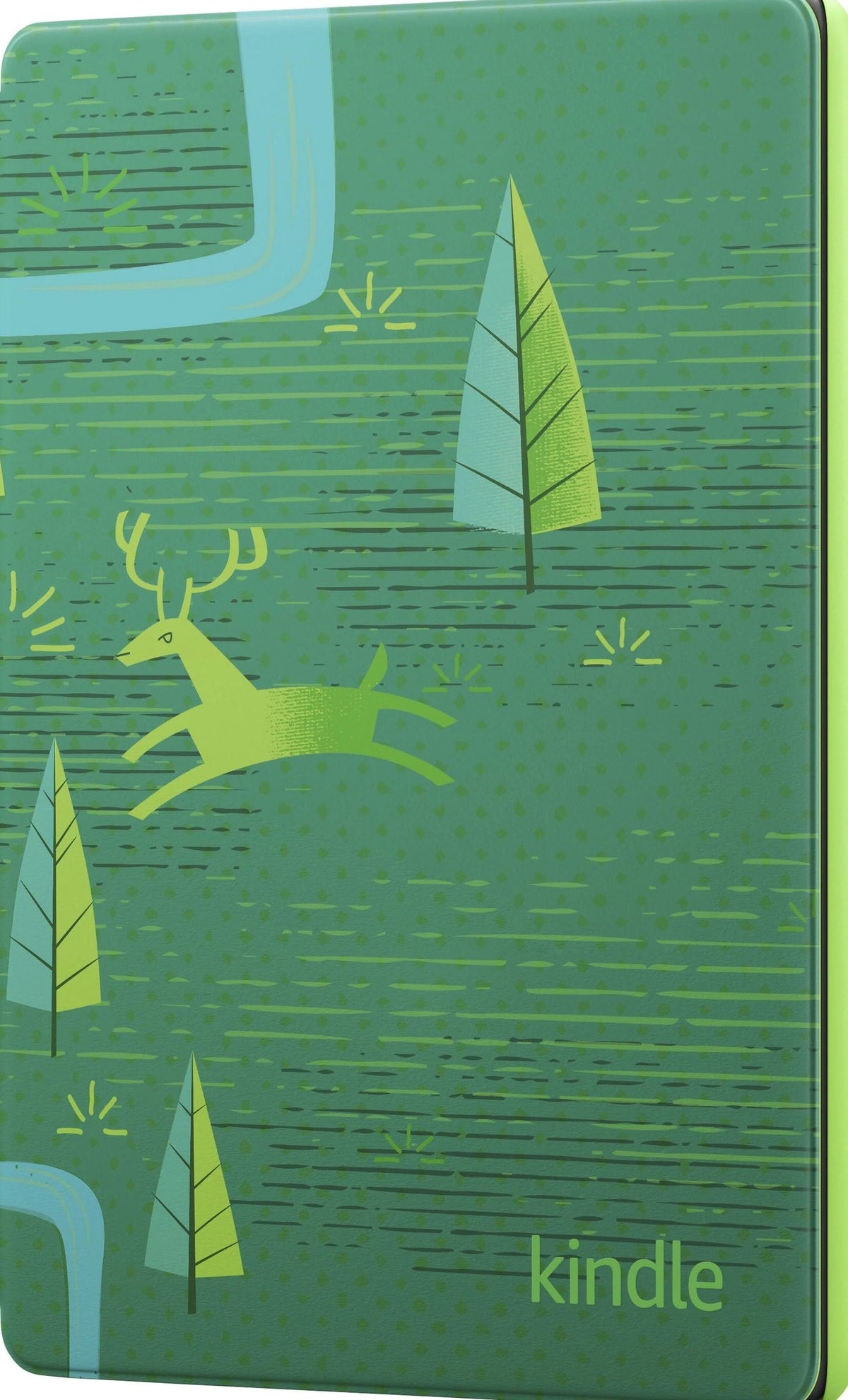Amazon – Kindle Paperwhite Kids E-Reader 6.8′′ display with kid-friendly cover – 16GB – 2022 – 2023 – Emerald Forest