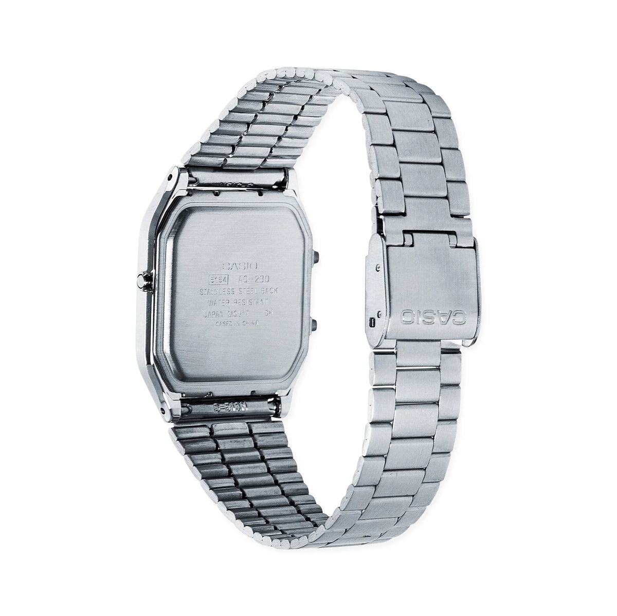Casio AQ230 Analog Digital Watch - Silver