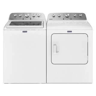 Maytag Top-Loading Washing Machine with 4.8 Cubic Foot Capacity and Extra Power Boost, White C MVW5430MW