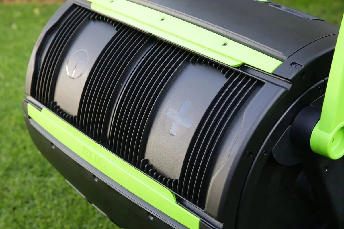 65-Gallon Compost Tumbler And Cart Combo