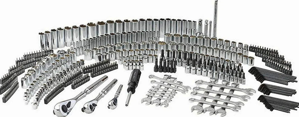 Craftsman 450-Piece Mechanics Tool Set, Ratchet Socket Hand Wrench Toolset