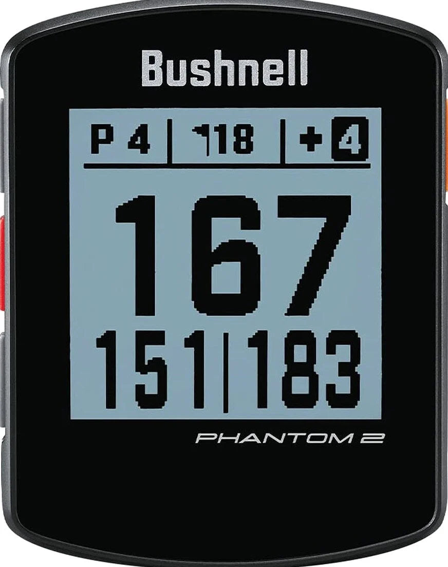 Bushnell Phantom 2 Golf GPS Rangefinder, Black
