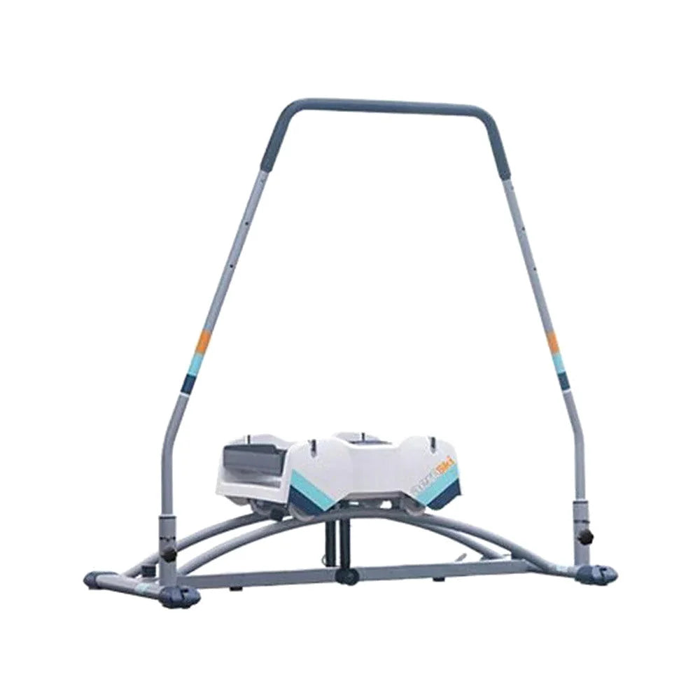 Aeroski 2.0 Ski Fitness Workout Machine with Recoil Spring Resistance Gray
