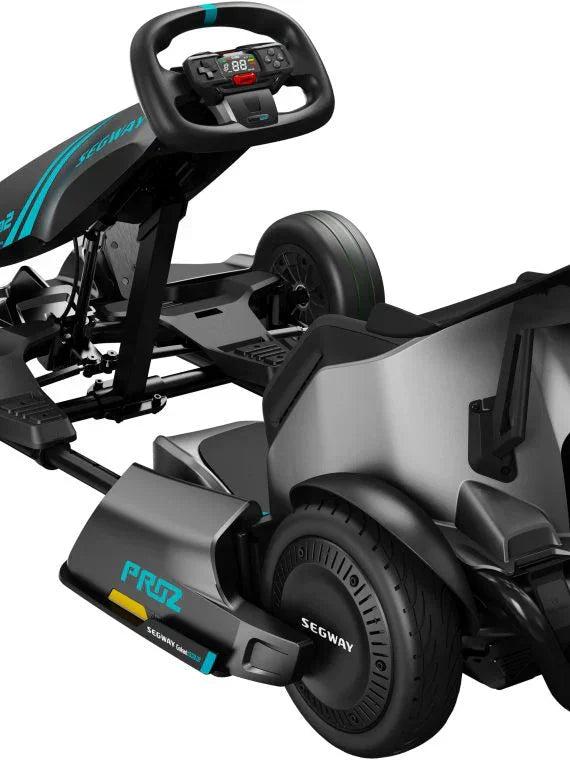 Segway – Go Kart Pro 2 w/15.5 mi Max Operating Range & 26.7 mph Max Speed – Gray