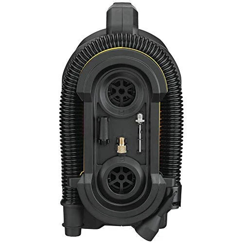 DEWALT 20V MAX tire inflator, compact and portable, automatic shut-off, LED light
