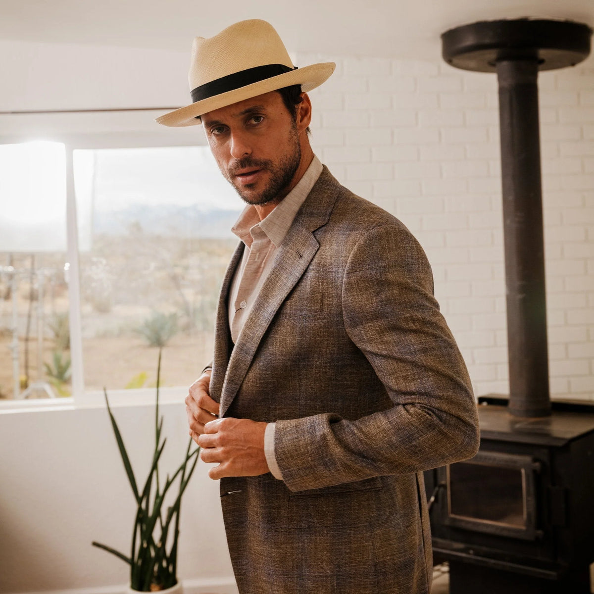 Center Dent Panama Fedora