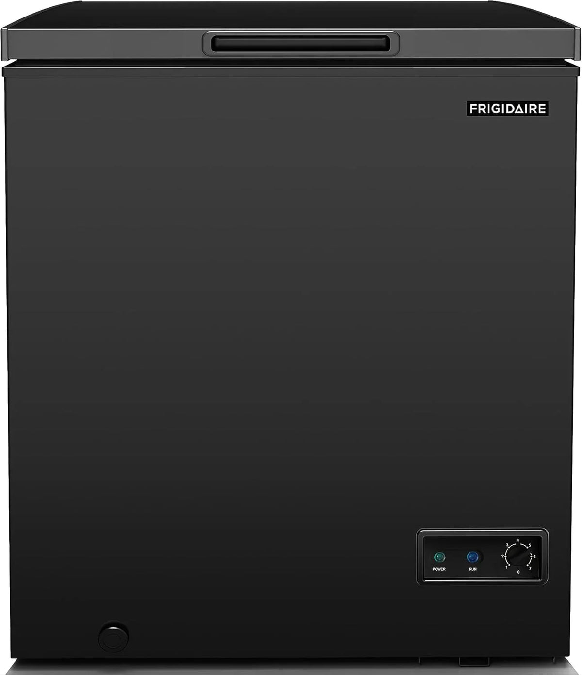 FRIGIDAIRE EFRF5003-BLACK Chest Deep Freezer-Garage-Ready, 5.0 Cu.
