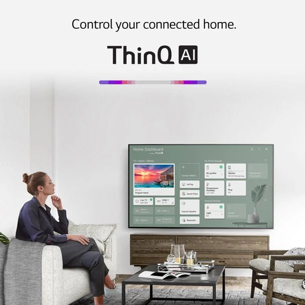 LG 55" Class 4K Ultra HD Smart NanoCell 75 Series TV with AI ThinQ®