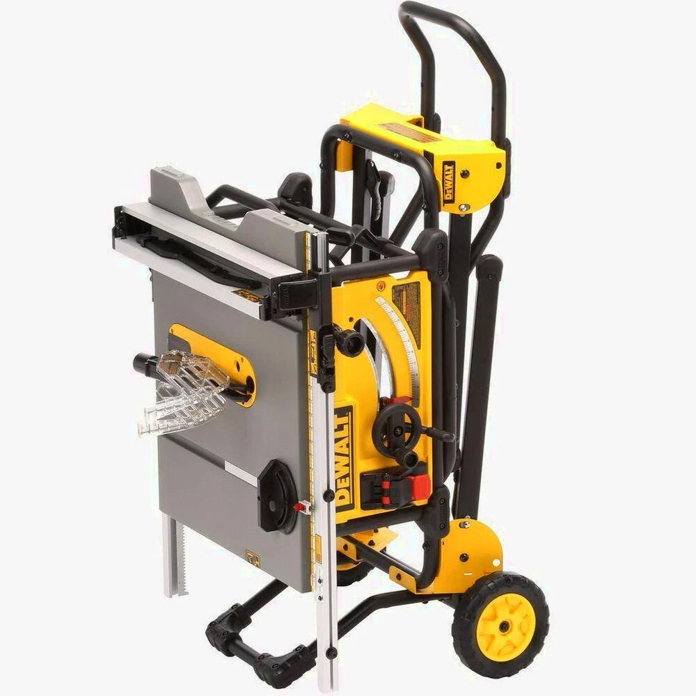 15 Amp Corded 10 in. Job Site Table Saw with Rolling Stand DWE7491RS