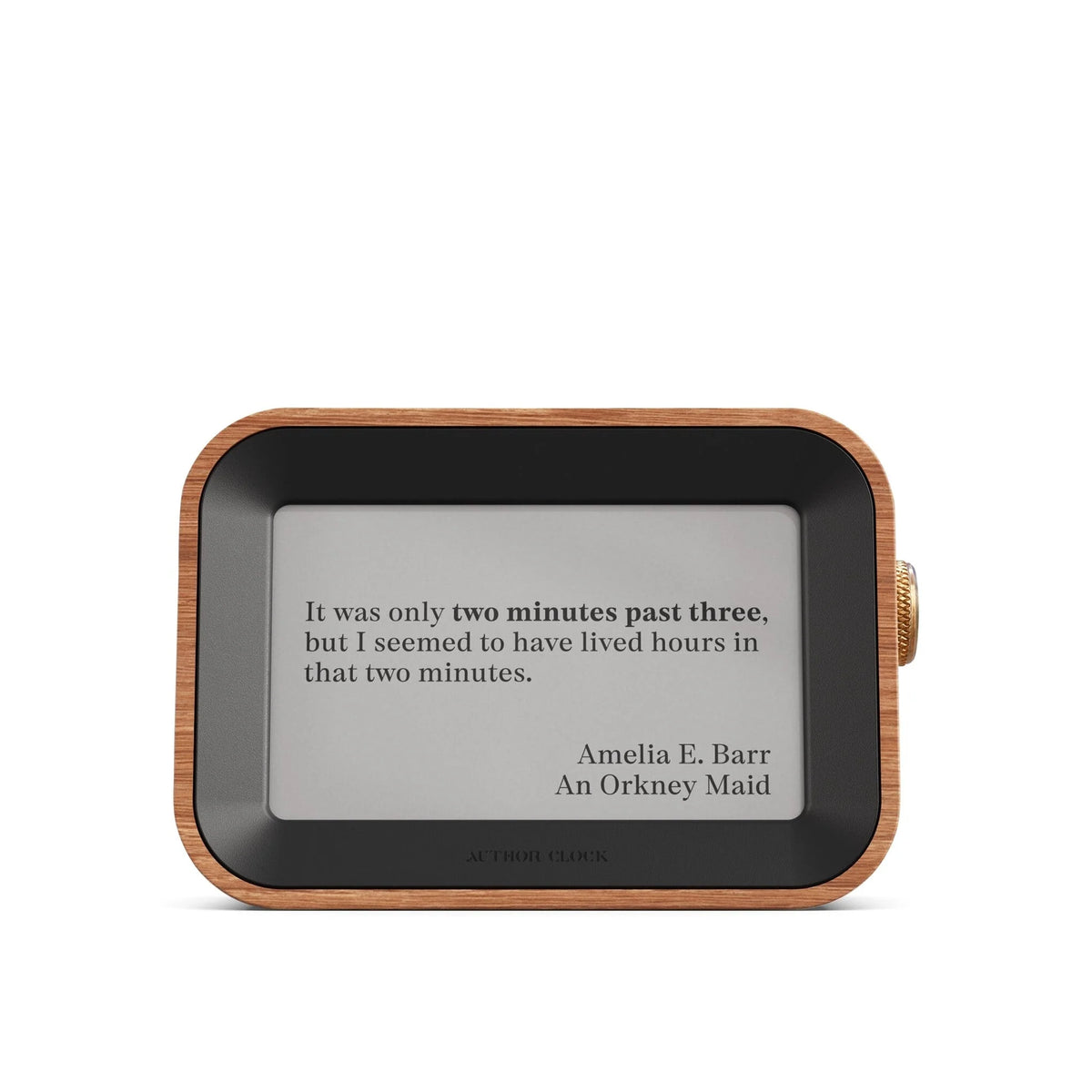 Author Clock - Small