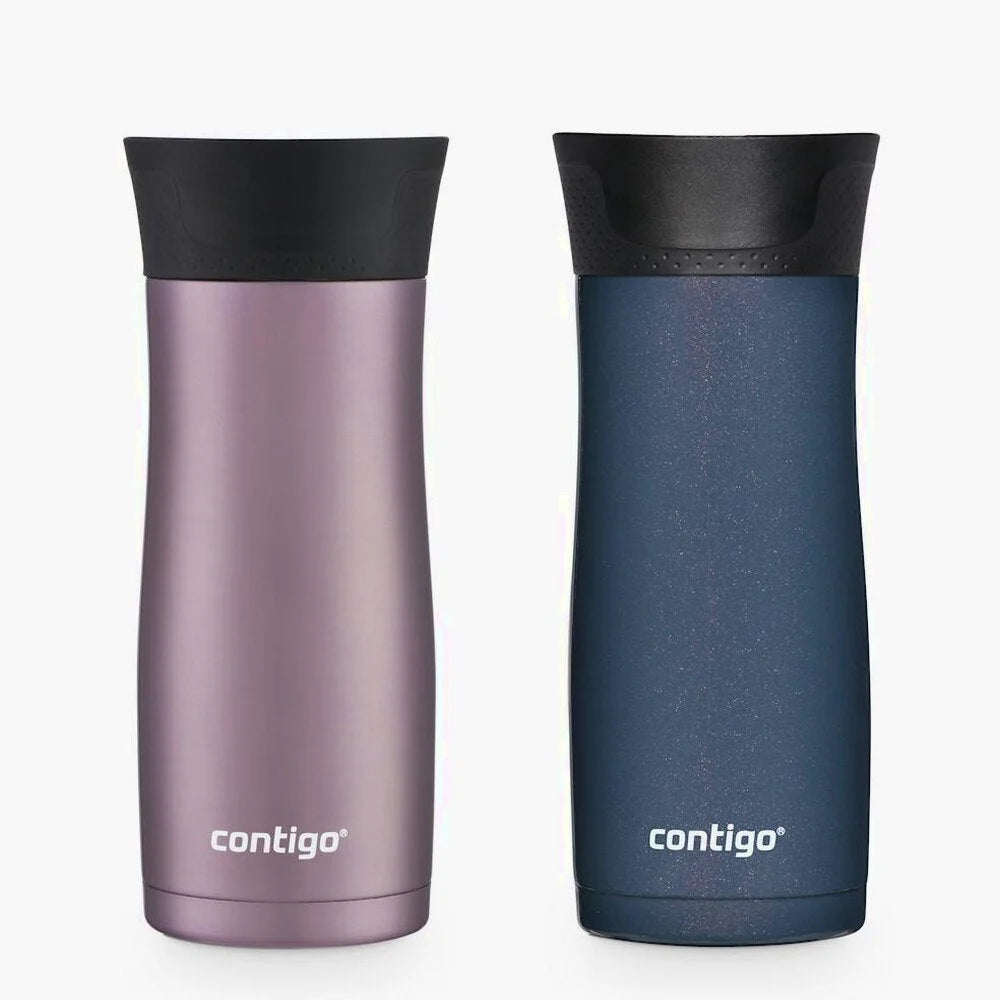 Contigo® West Loop Stainless Steel Travel Mug with AUTOSEAL® Lid, 16 oz - Vervain &amp; Midnight Berry