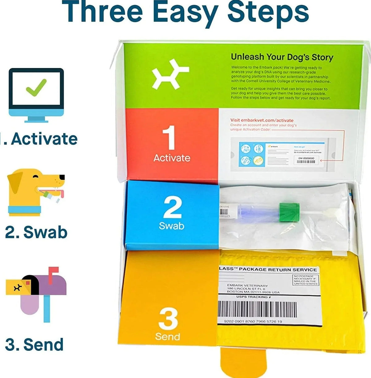 Embark Dog DNA Test, Breed Identification Kit