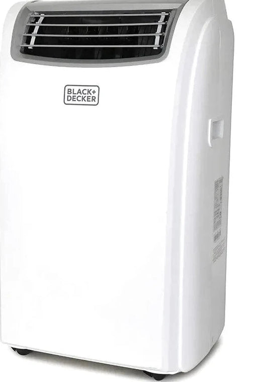 14,000 BTU Portable Air Conditioner with Heat and Remote Control, White