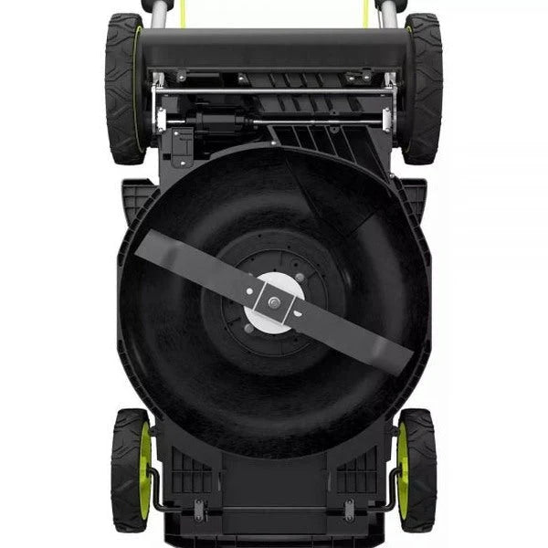 40V Brushless 20 in. Walk Behind Self Propelled Mower String Trimmer Leaf Blower with (2) Batteries and (2) Chargers