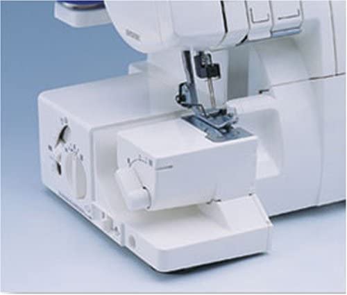 1034D Serger Heavy-Duty Metal Frame Overlock Machine 1300 Stitches Per Minute Removeable Trim Trap 3 Included Accessory Feet