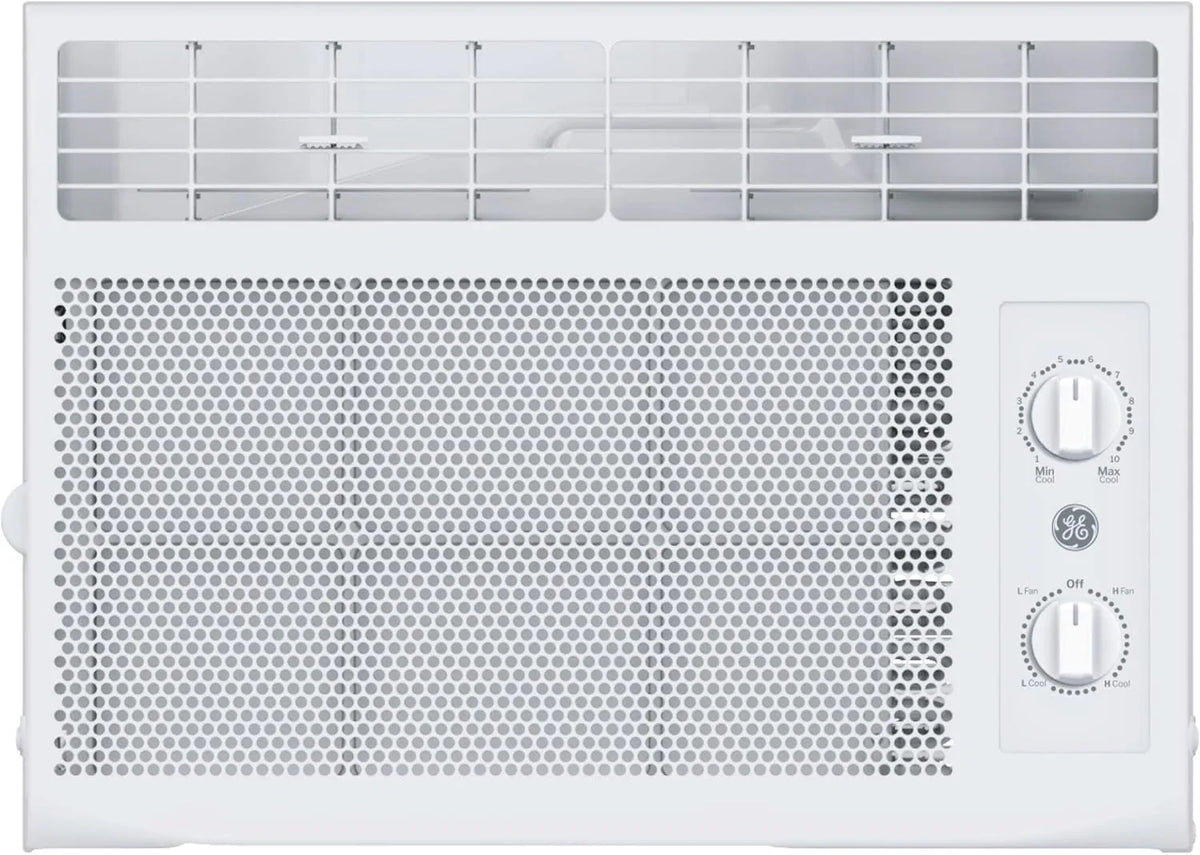 GE Window Air Conditioner Unit, 5,000 BTU for Small Rooms up to 150 sq ft.