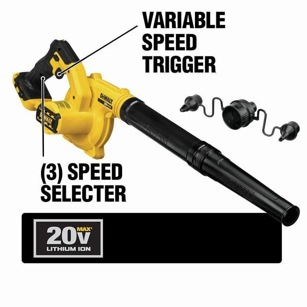 DEWALT 20V MAX 10-Tool Combo Kit with Batteries &amp; Charger - Drill, Impact Driver, Blower, Flashlight, Speaker, Grinder, Saw, Vacuum