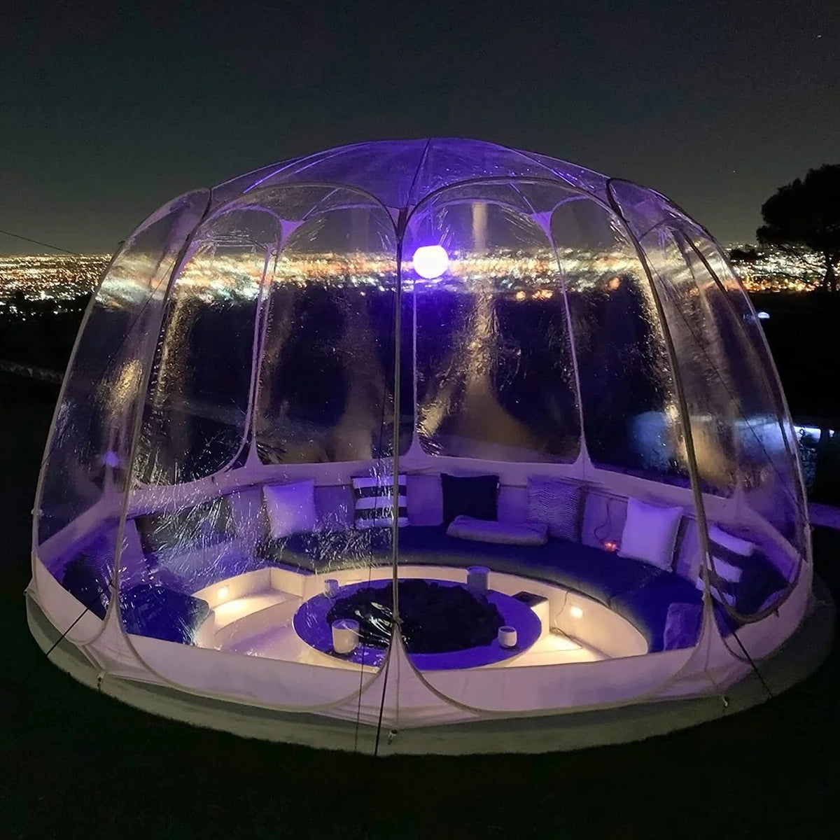 Alvantor Bubble Tent Pop Up Gazebo, 8-10 Person Igloo Dome Garden Patio Canopy Shelter