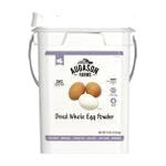 Augason Farms Dried Whole Egg Powder Emergency Food Supply 11 Pound 4-Gallon Pail 383 Servings
