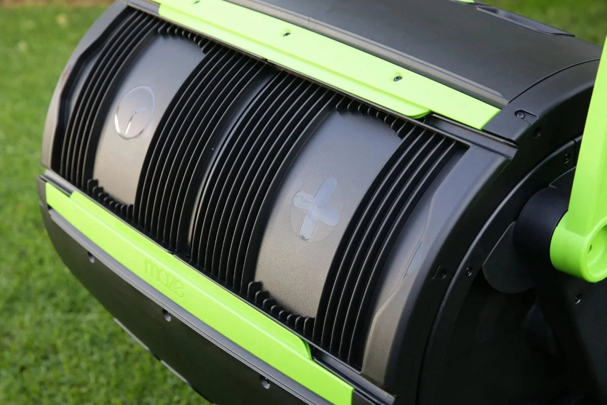 65-Gallon Compost Tumbler And Cart Combo