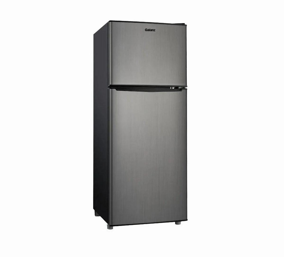 4.6. Cu ft Two Door Mini Refrigerator with Freezer, Stainless Steel
