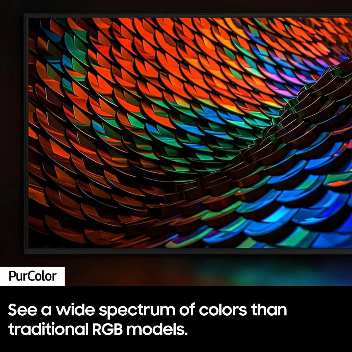 Samsung 85′′ Crystal UHD 4K Smart TV DU7200B with PurColor, HDR, and Tizen OS – 2024 Model