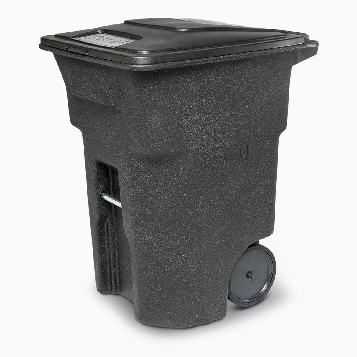 ANA96-00BKS 96 gal. Trash Can with Quiet Wheels and Lid