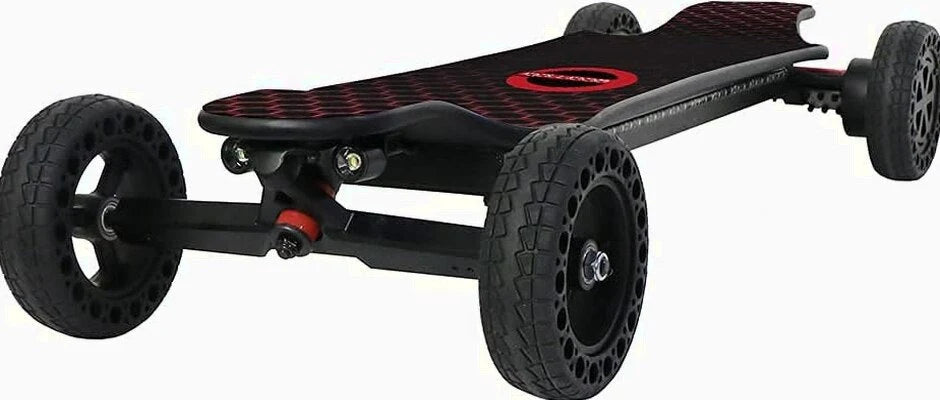Electric Skateboard 4000 Watts | 12S3P | 35 mph | 22 Mile Range | 6" Wheels | Cool Lights |