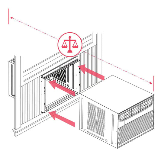 2025 Frigidaire 25,000 BTU Connected Window Air Conditioner with Slide Out Chassis