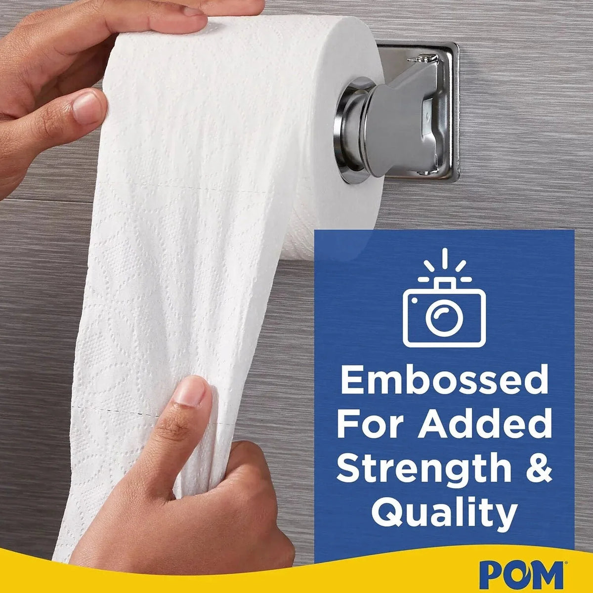 American Standart 2-Ply Bath Tissue, Septic Safe, 45 Rolls, Soft &amp; Strong