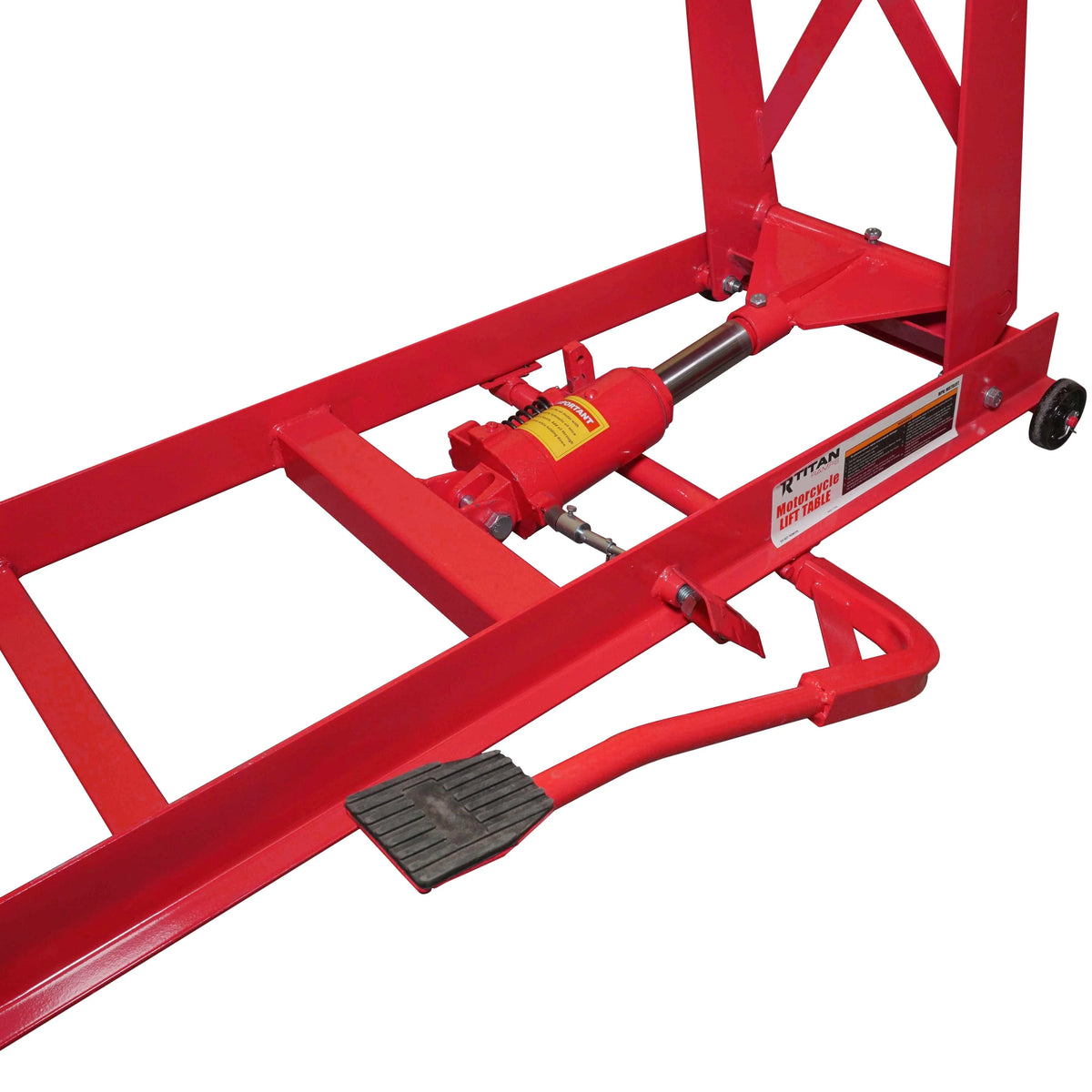 1,000 lb Hydraulic Motorcycle Lift Table Extra Long Heavy Duty