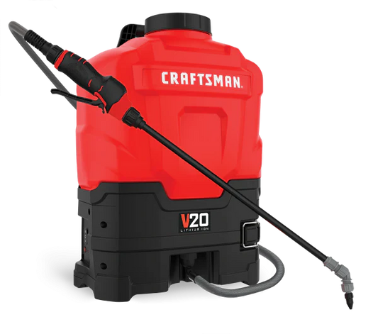 4-Gallon Plastic 20-volt Battery Powered Backpack Sprayer