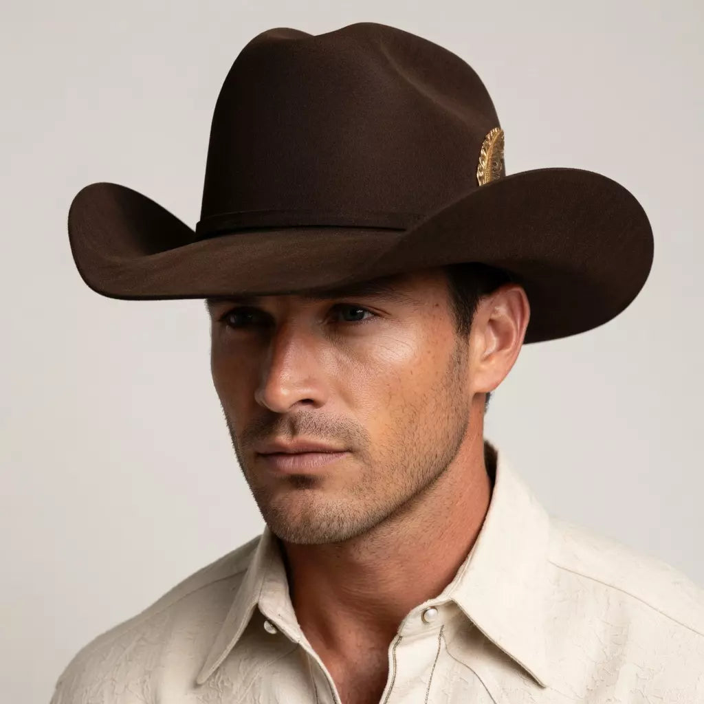 Albuquerque Wool Feather Western Cowboy Hat