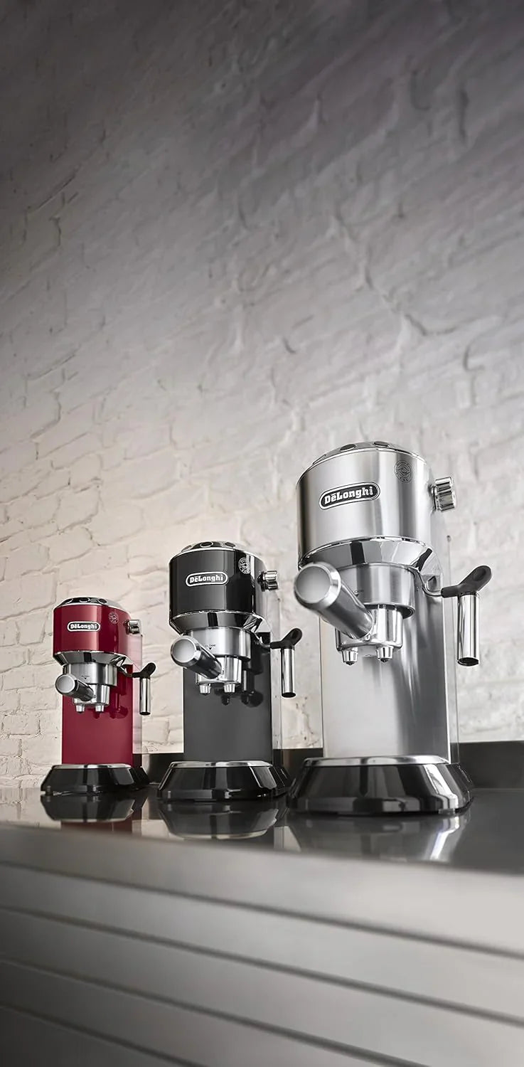 De'Longhi Dedica Espresso Machine with Manual Milk Frother