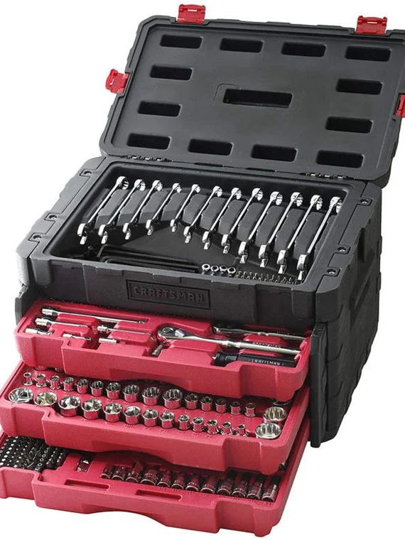 2025 Craftsman 450-Piece Mechanics Tool Set, Ratchet Socket Hand Wrench Toolset