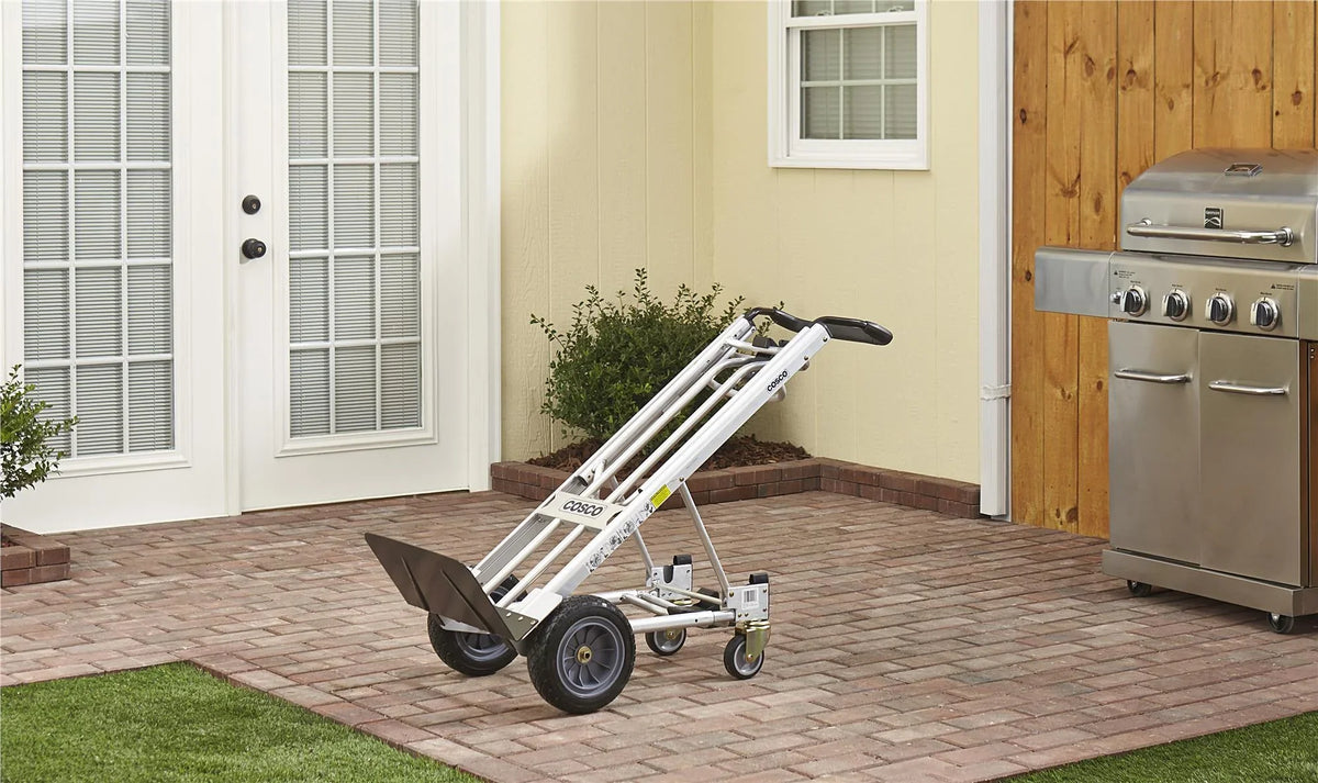 Cosco 3-in-1 Assist Series Hand Truck/Assisted Hand Truck/Cart with flat-free wheels