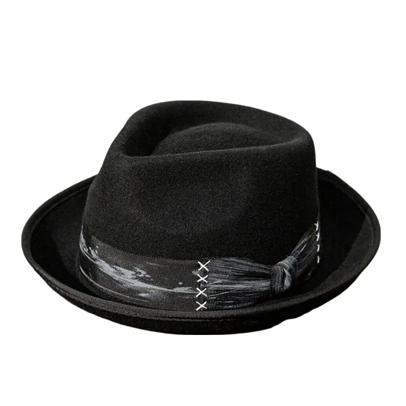 Collins Ribbon Wool Fedora Hat