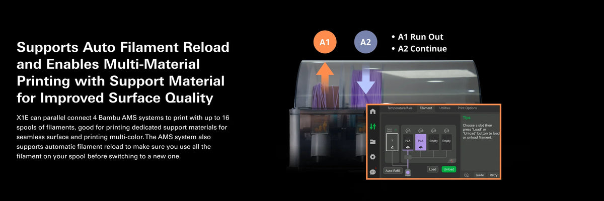 Bambu Lab X1E Combo Craft 3D Printer