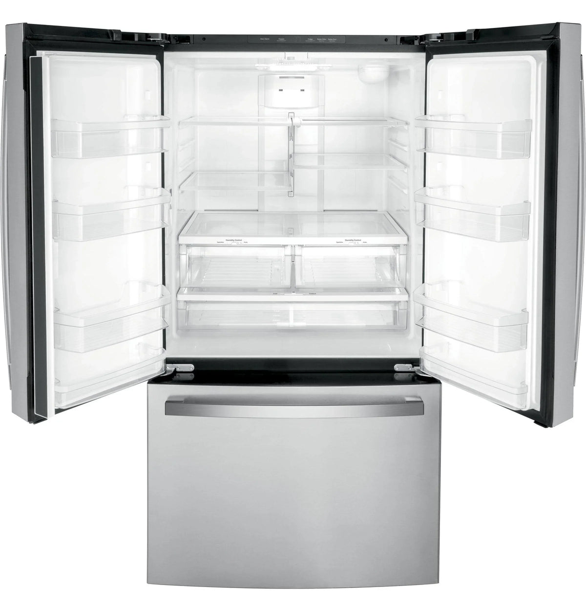 GE 27.0 Cu. ft. Fingerprint Resistant Stainless Steel French Door Refrigerator