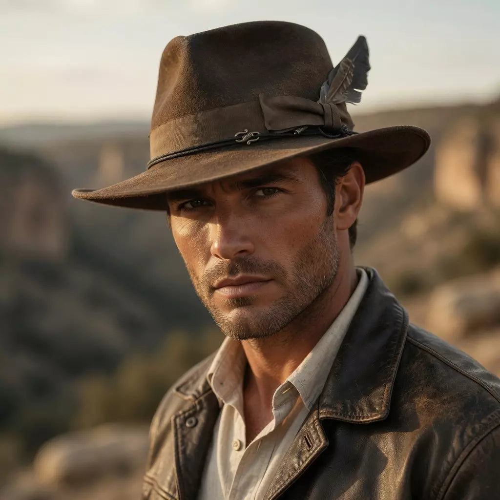 Duadet Feathers Trilby Hat