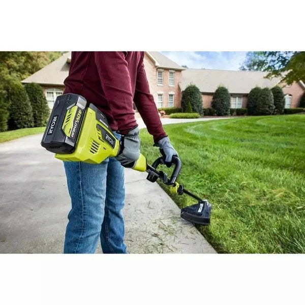 2025 40V Brushless 20-inch Self-Propelled Hand Lawn Mower, Grass Trimmer and Leaf Blower with (2) Batteries and (2) Chargers