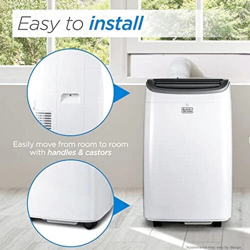 8,000 BTU Portable Air Conditioner up to 350 Sq.ft with Remote Control