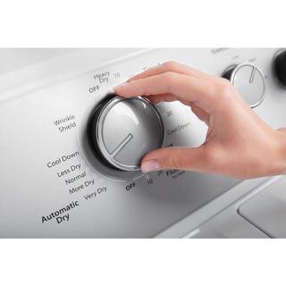 2025 Whirlpool 7.0 cu. ft. Electric Dryer, AutoDryTM System, Wrinkle ShieldTM, White